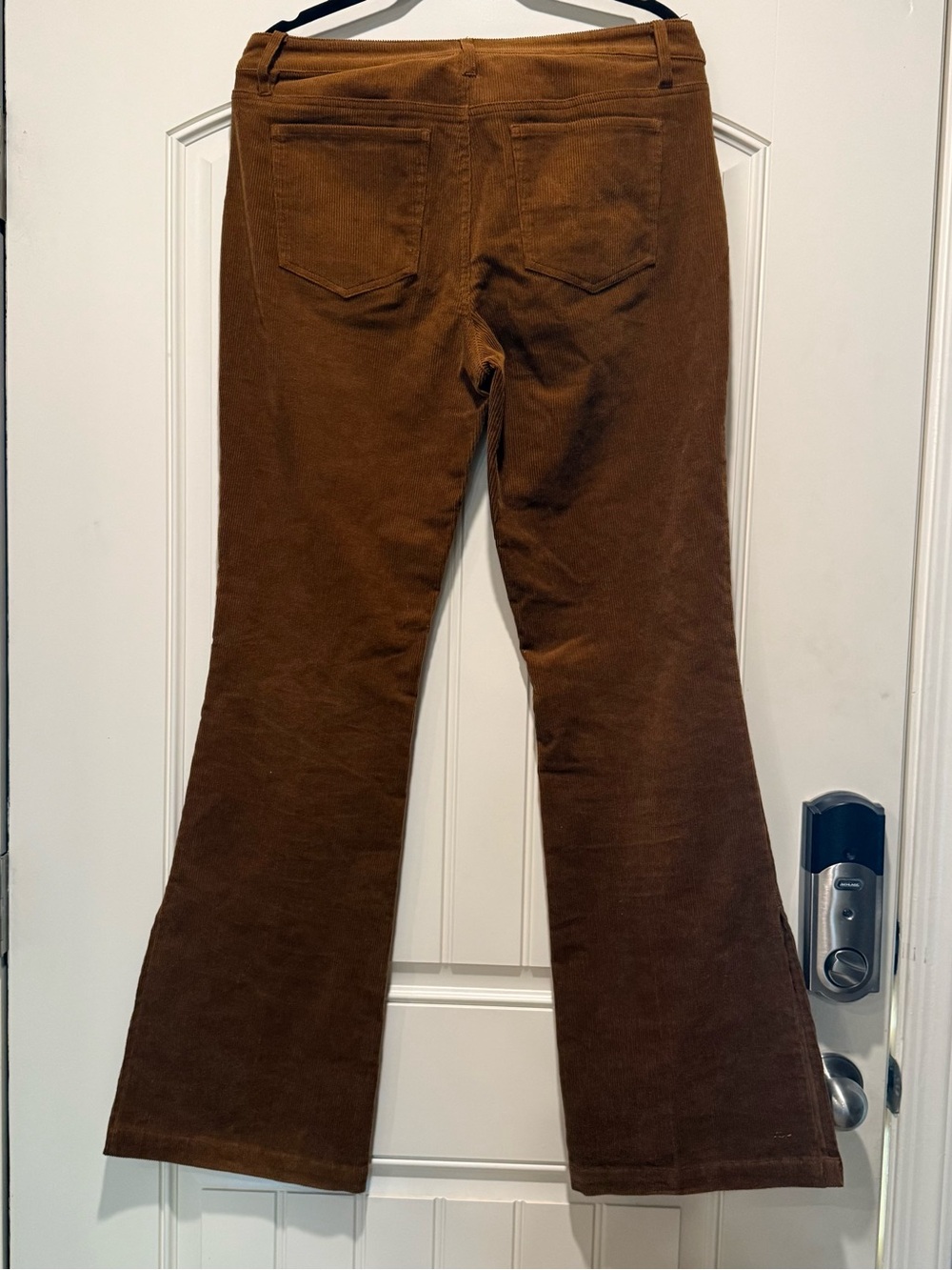 Joe's Jeans Corduroy Flare Pants in Warm Brown the Frankie bootcut - Picture 3 of 8
